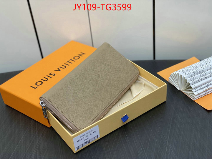 LV Bags(TOP)-Wallet luxury fake ID: TG3599 $: 109USD