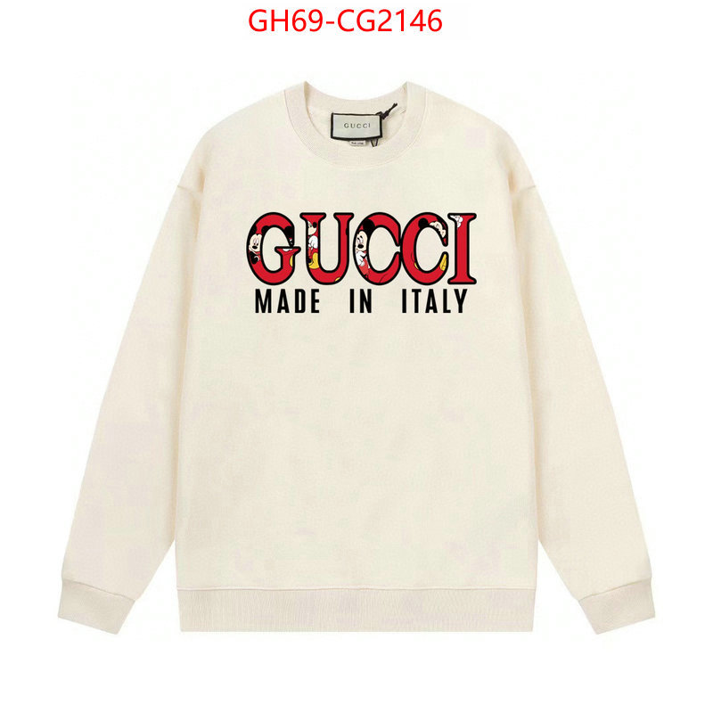 Clothing-Gucci practical and versatile replica designer ID: CG2146 $: 69USD