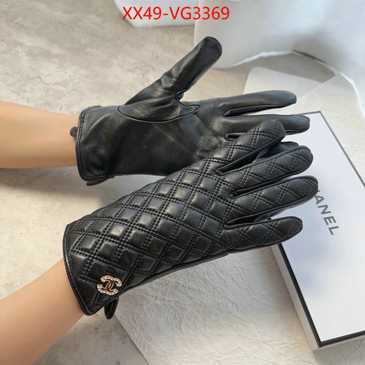 Gloves-Chanel outlet 1:1 replica ID: VG3369 $: 49USD