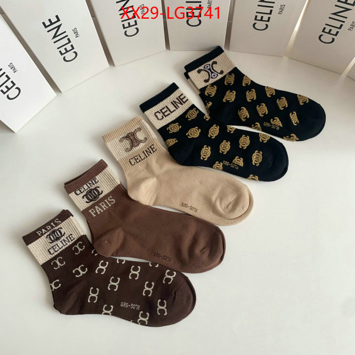 Sock-CELINE aaaaa+ replica designer ID: LG3741 $: 29USD