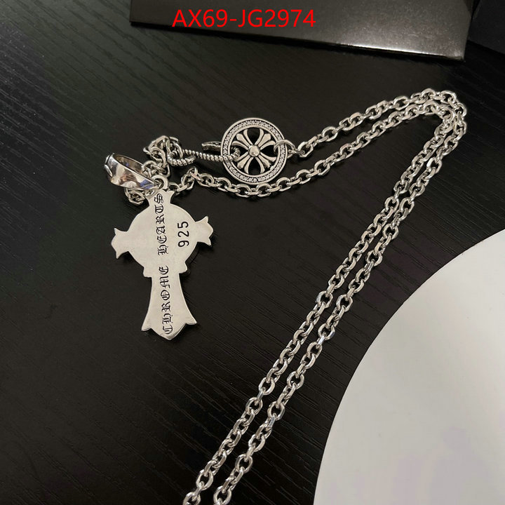 Jewelry-Chrome Hearts fake designer ID: JG2974 $: 69USD
