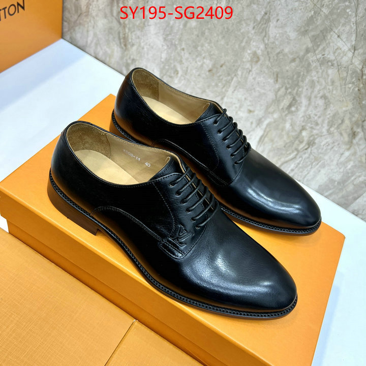 Men Shoes-LV what 1:1 replica ID: SG2409 $: 195USD