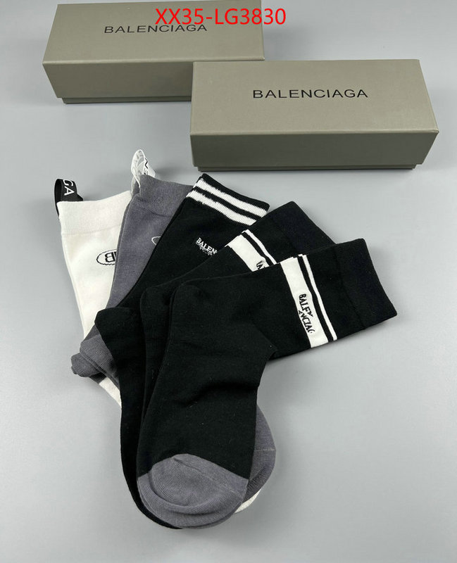 Sock-Balenciaga shop the best high quality ID: LG3830 $: 35USD