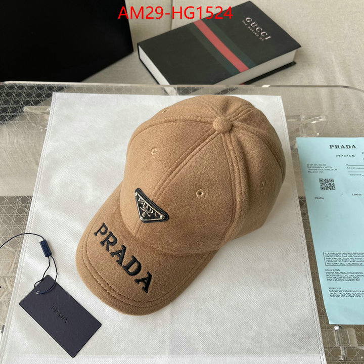 Cap (Hat)-Prada high quality designer replica ID: HG1524 $: 29USD