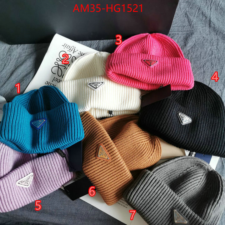 Cap (Hat)-Prada buy high quality cheap hot replica ID: HG1521 $: 35USD