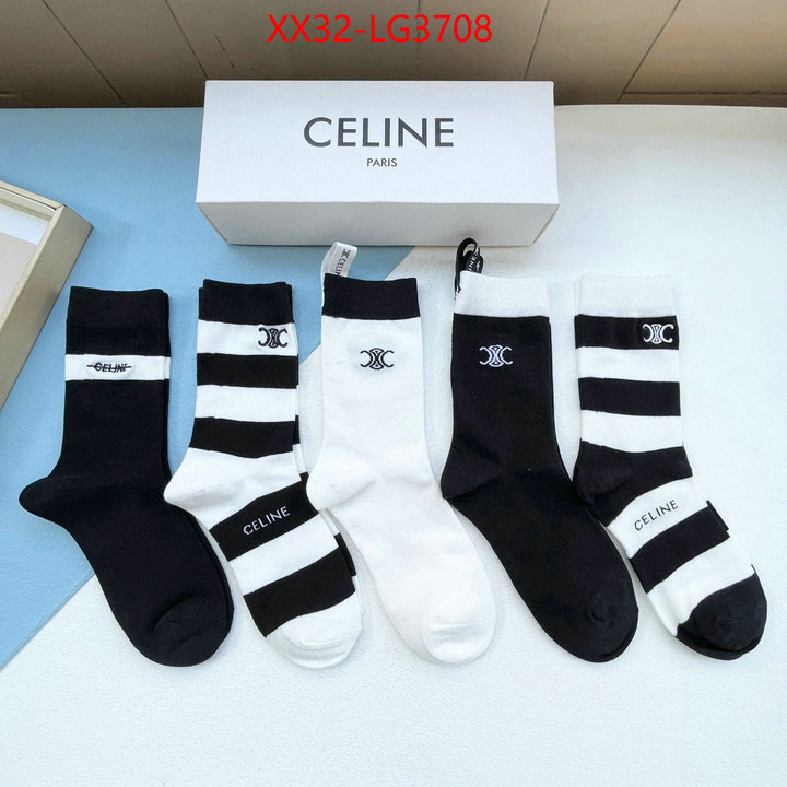 Sock-CELINE buy replica ID: LG3708 $: 32USD