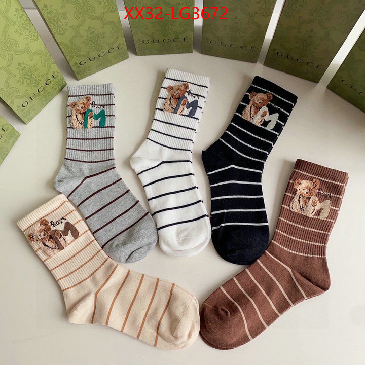 Sock-Gucci sellers online ID: LG3672 $: 32USD