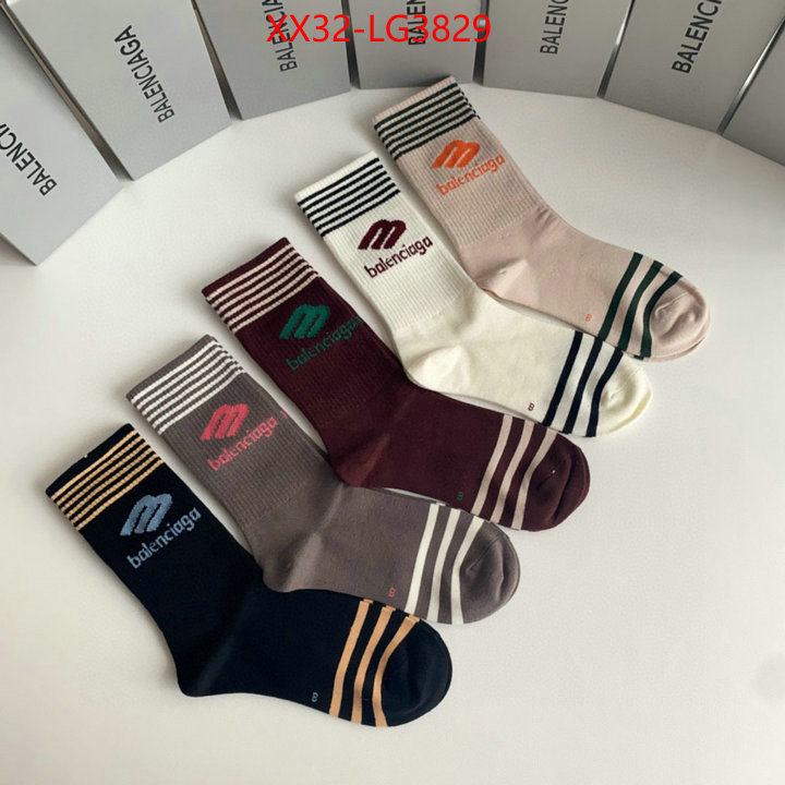 Sock-Balenciaga shop cheap high quality 1:1 replica ID: LG3829 $: 32USD