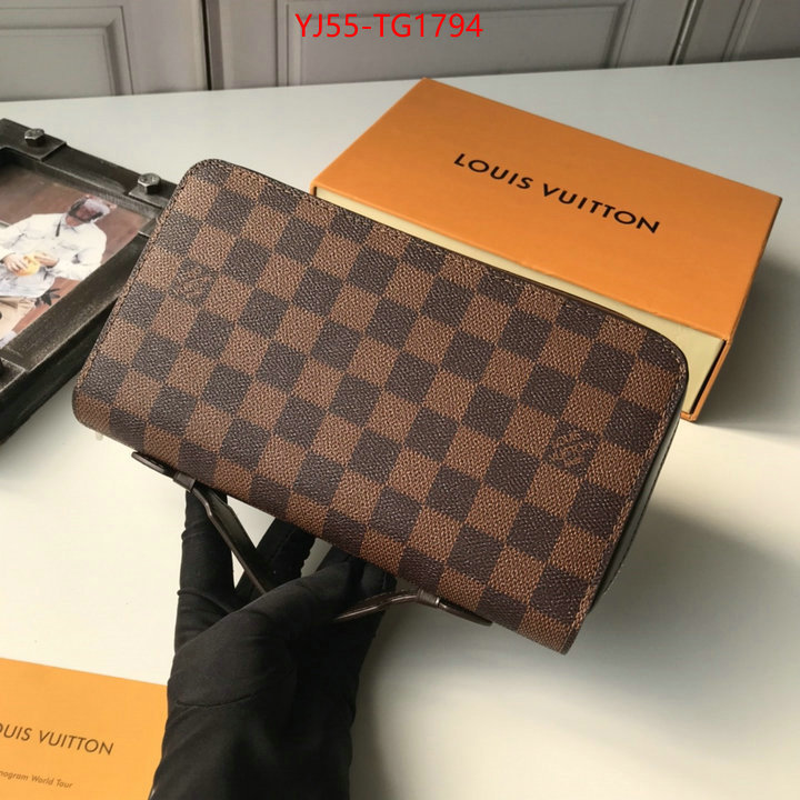 LV Bags(4A)-Wallet unsurpassed quality ID: TG1794 $: 55USD