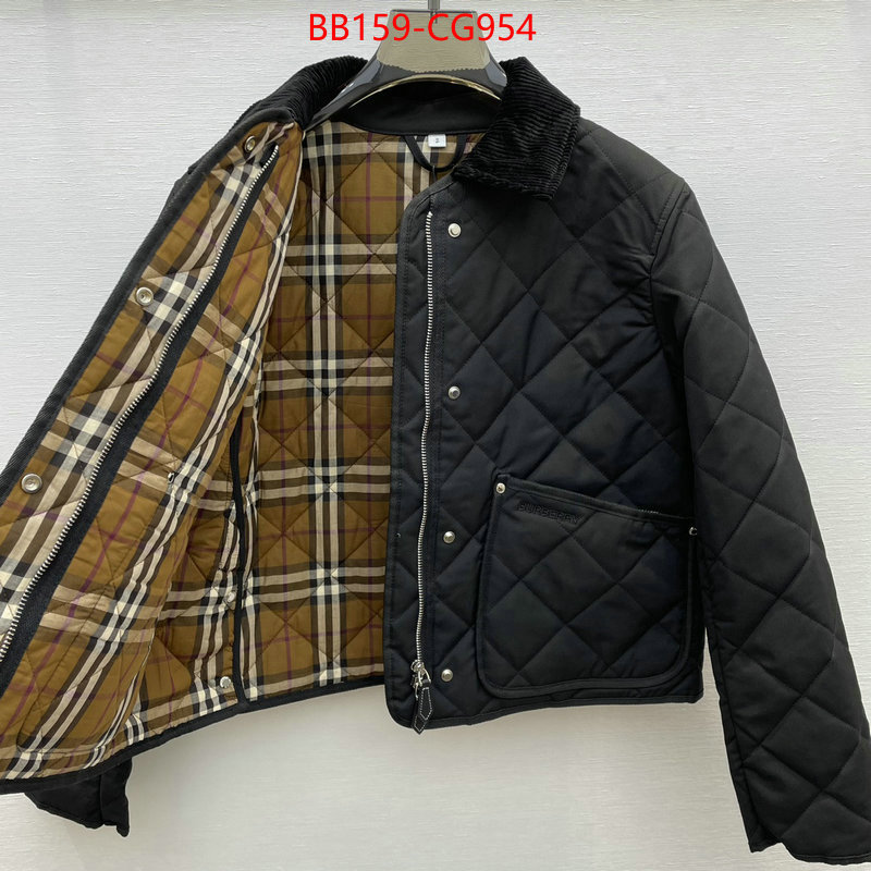 Clothing-Burberry replica aaaaa+ designer ID: CG954 $: 159USD