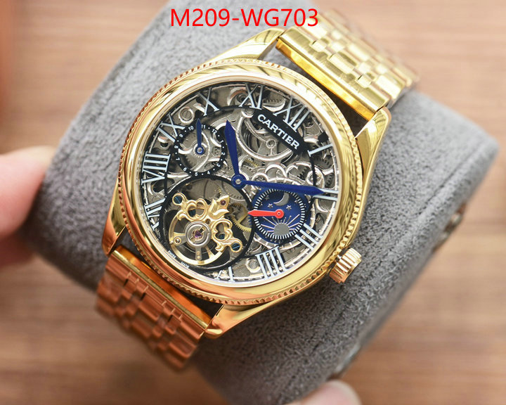 Watch(TOP)-Cartier high quality replica designer ID: WG703 $: 209USD