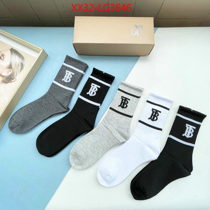 Sock-Burberry cheap online best designer ID: LG3646 $: 32USD