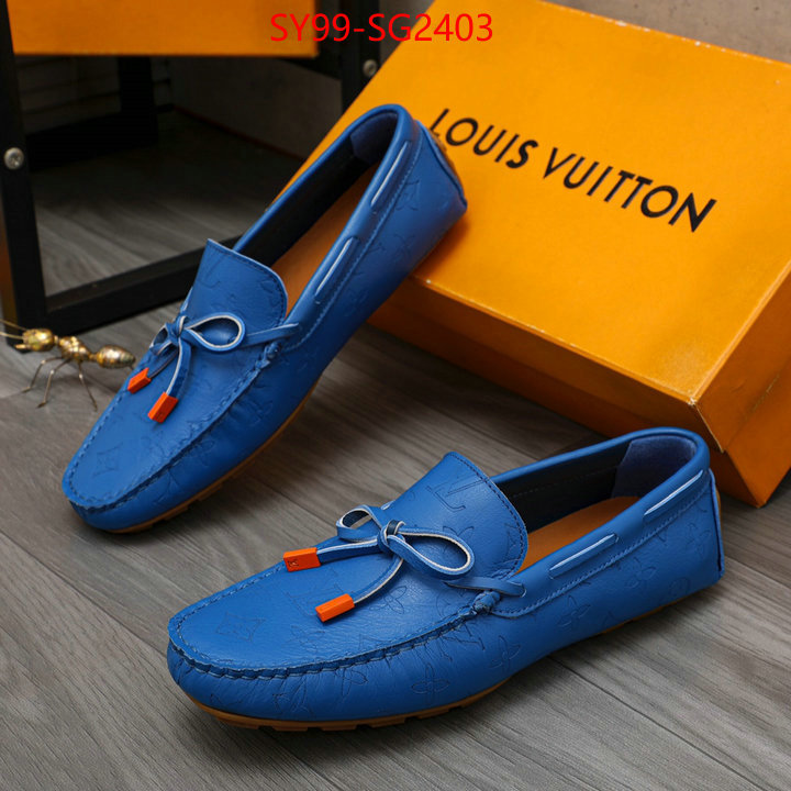 Men Shoes-LV designer fake ID: SG2403 $: 99USD