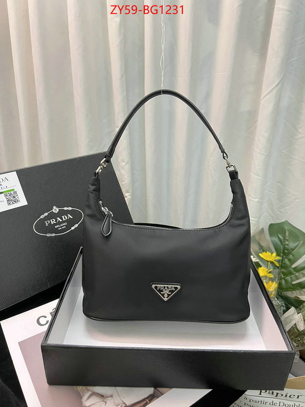 Prada Bags (4A)-Re-Edition 2000 replicas buy special ID: BG1231 $: 59USD