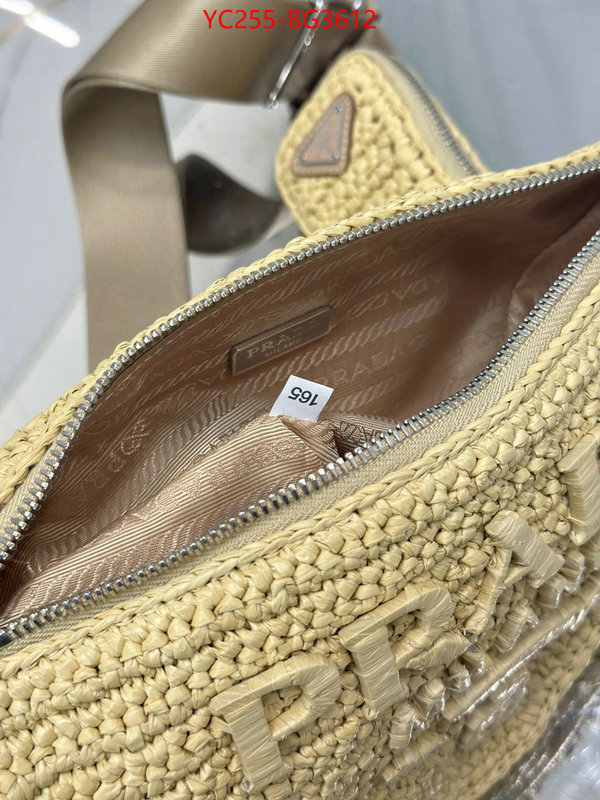 Prada Bags (TOP)-Triangle 1:1 replica wholesale ID: BG3612 $: 255USD