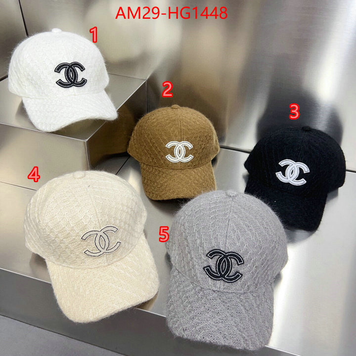 Cap (Hat)-Chanel shop designer replica ID: HG1448 $: 29USD