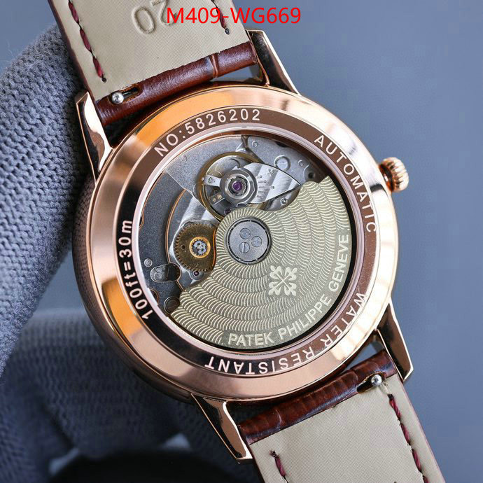 Watch(TOP)-Patek Philippe aaaaa replica designer ID: WG669 $: 409USD