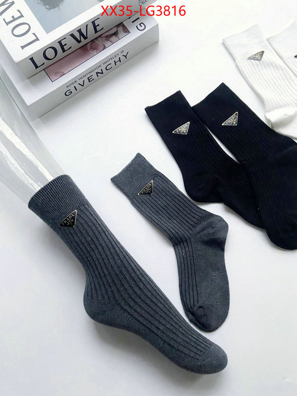 Sock-Prada the top ultimate knockoff ID: LG3816 $: 35USD