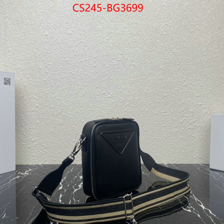 Prada Bags (TOP)-Diagonal- brand designer replica ID: BG3699 $: 245USD
