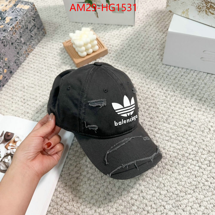 Cap(Hat)-Balenciaga cheap replica designer ID: HG1531 $: 29USD