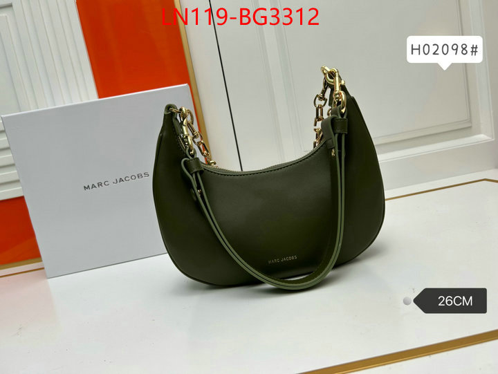 Marc Jacobs Bags(4A)-Diagonal- is it illegal to buy ID: BG3312 $: 119USD
