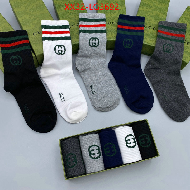 Sock-Gucci new 2023 ID: LG3692 $: 32USD