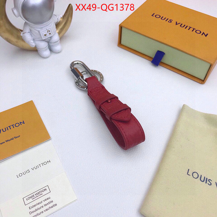 Key pendant-LV designer fake ID: QG1378 $: 49USD
