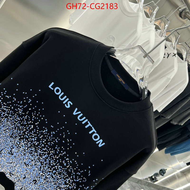 Clothing-LV how to find replica shop ID: CG2183 $: 72USD