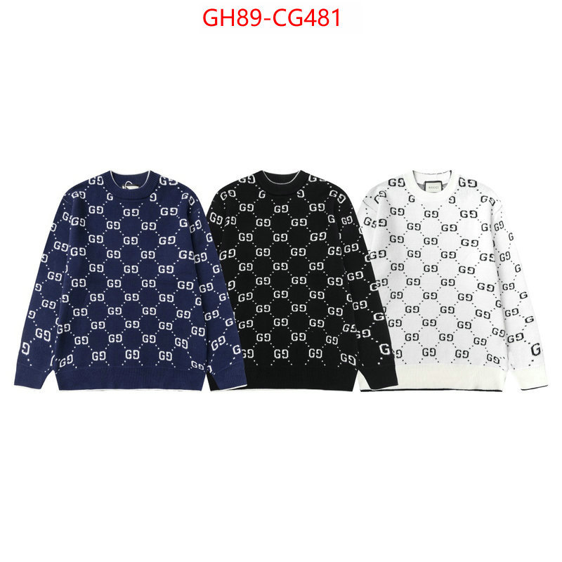 Clothing-Gucci designer replica ID: CG481 $: 89USD