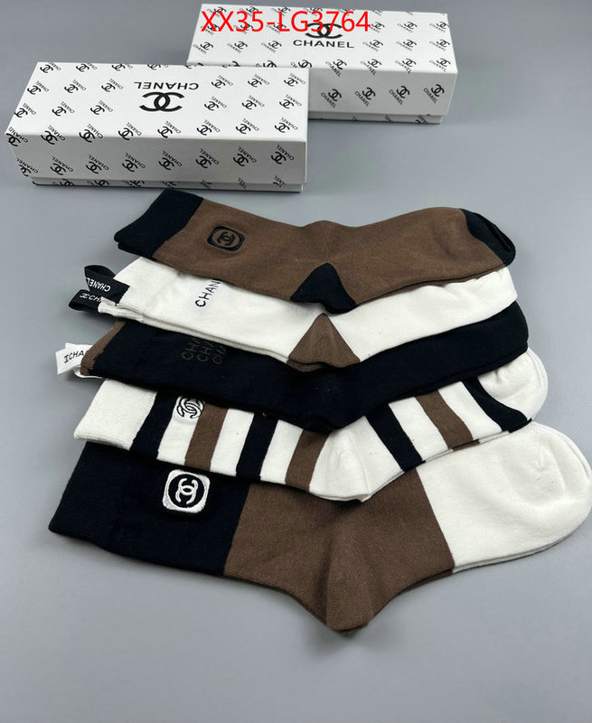 Sock-Chanel same as original ID: LG3764 $: 35USD