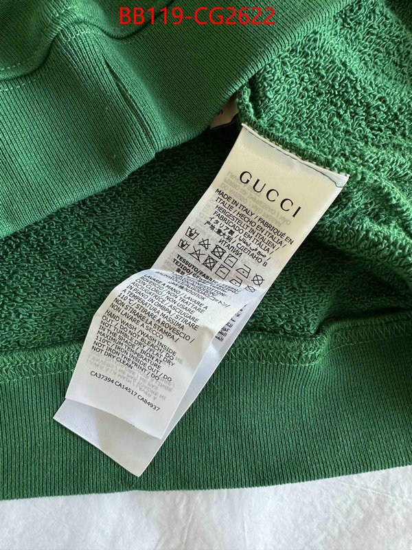 Clothing-Gucci replica us ID: CG2622 $: 119USD