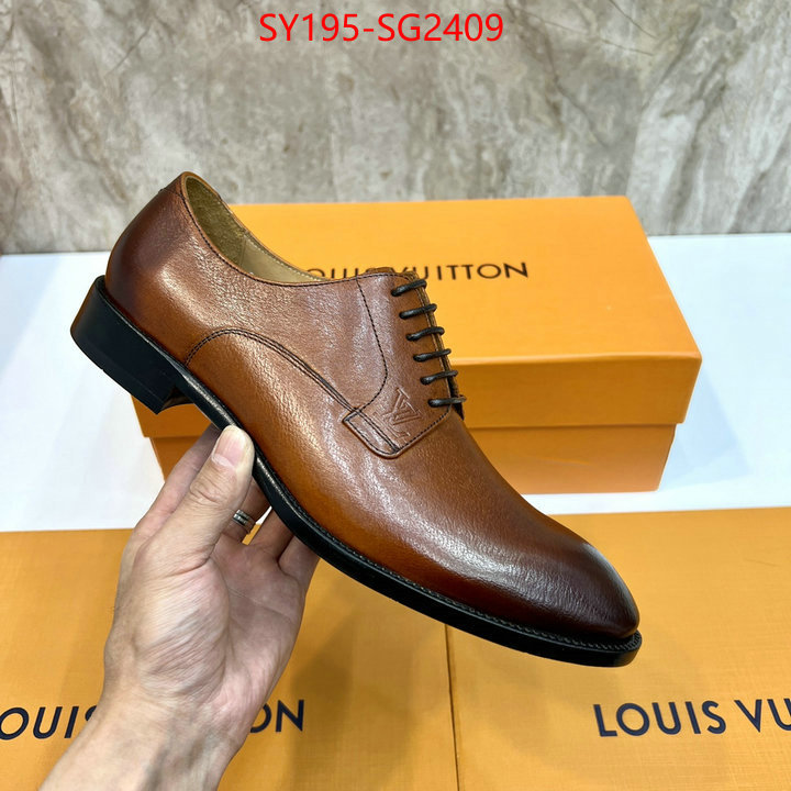 Men Shoes-LV what 1:1 replica ID: SG2409 $: 195USD