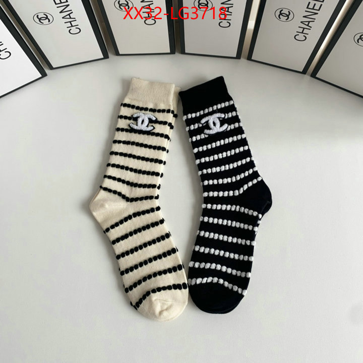 Sock-Chanel find replica ID: LG3718 $: 32USD