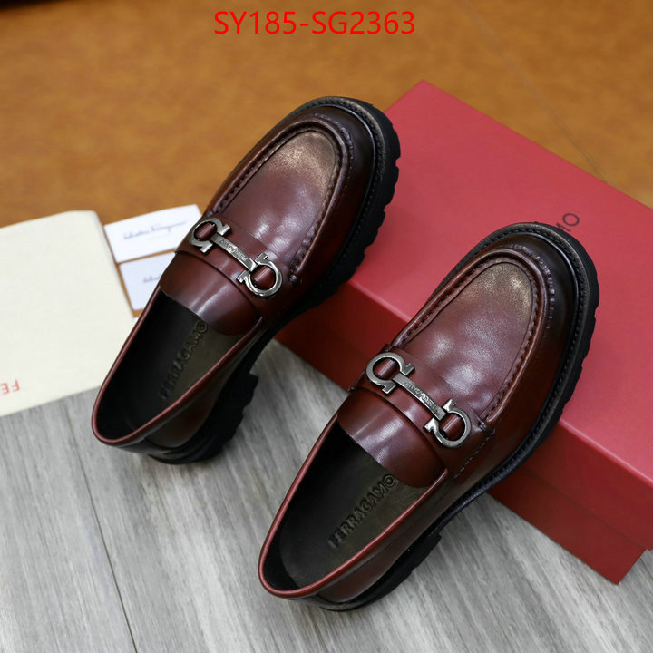 Men shoes-Ferragamo perfect replica ID: SG2363 $: 185USD