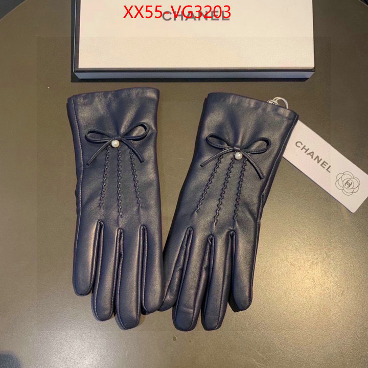 Gloves-Chanel the best quality replica ID: VG3203 $: 55USD