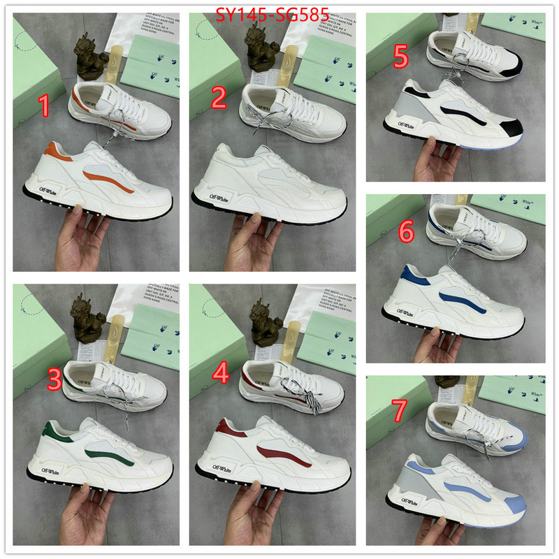 Men Shoes-Offwhite best quality fake ID: SG585 $: 145USD