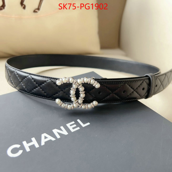 Belts-Chanel top ID: PG1902 $: 75USD