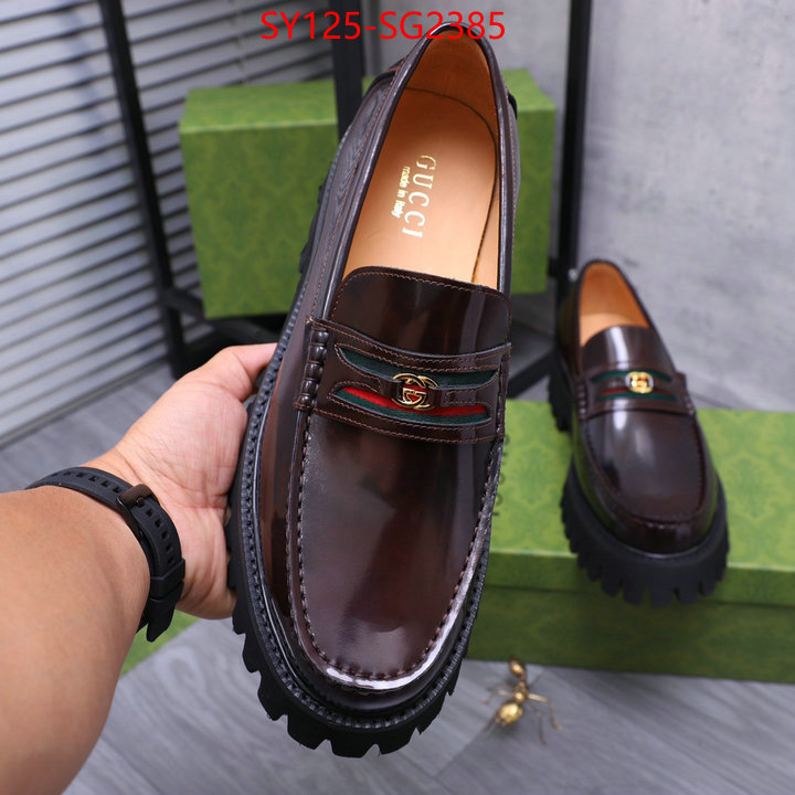 Men Shoes-Gucci 2023 perfect replica designer ID: SG2385 $: 125USD