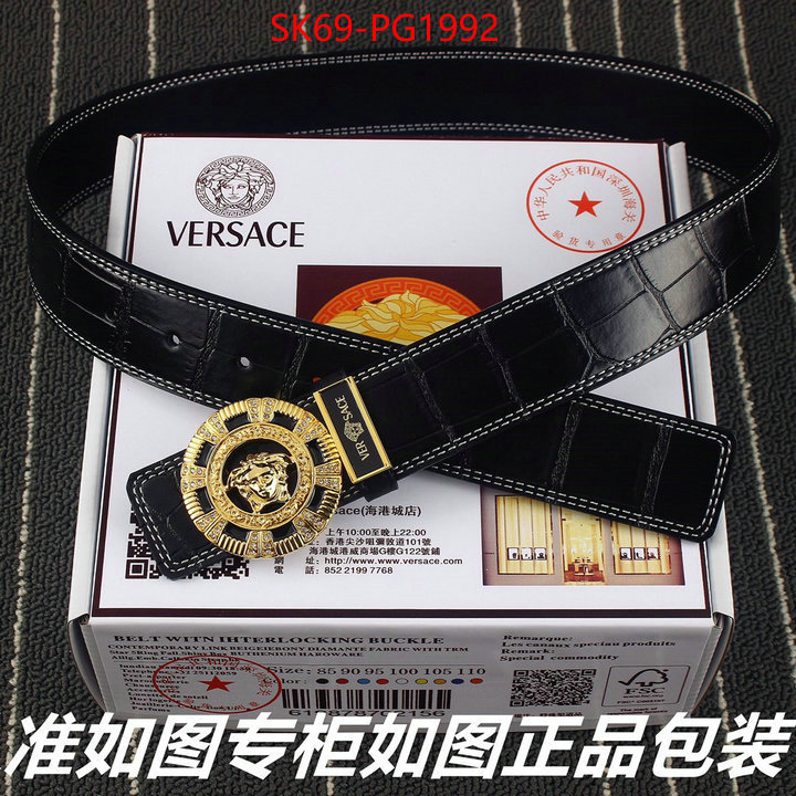 Belts-Versace practical and versatile replica designer ID: PG1992 $: 69USD