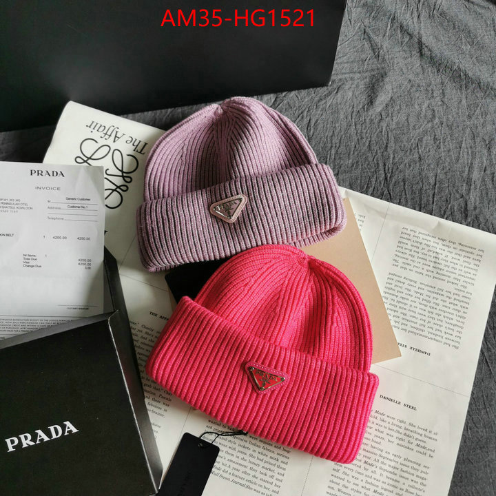 Cap (Hat)-Prada buy high quality cheap hot replica ID: HG1521 $: 35USD