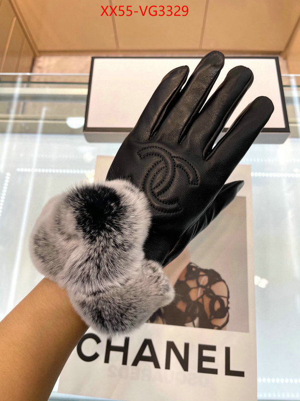 Gloves-Chanel replicas buy special ID: VG3329 $: 55USD
