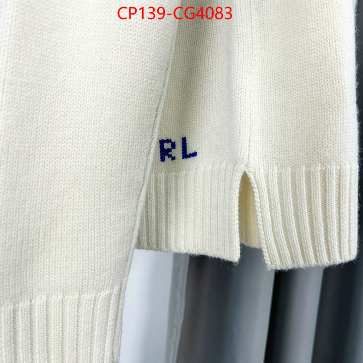 Clothing-Polo Ralph Lauren perfect quality designer replica ID: CG4083 $: 139USD