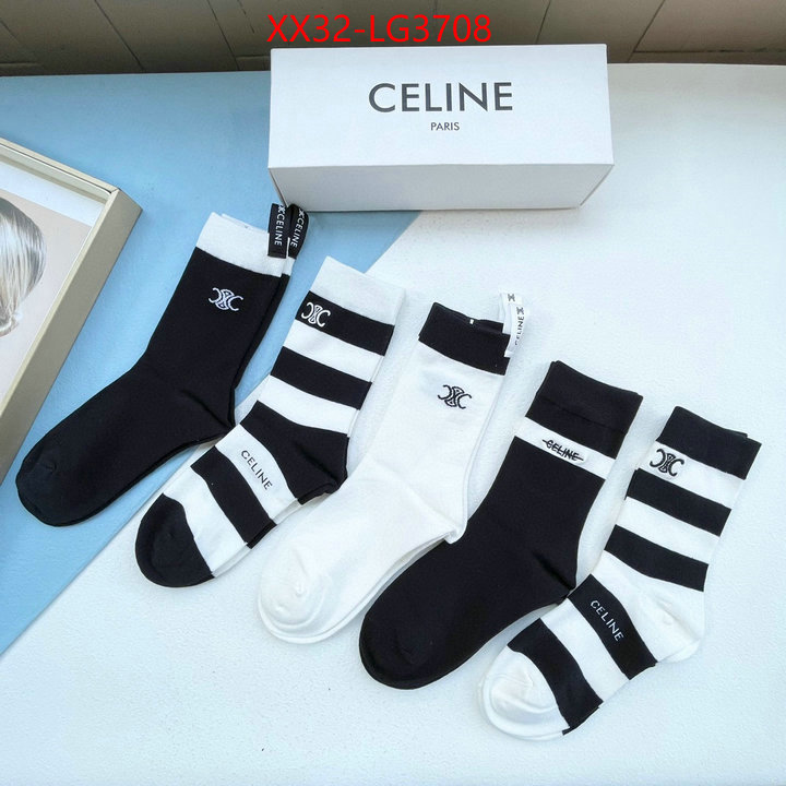 Sock-CELINE buy replica ID: LG3708 $: 32USD