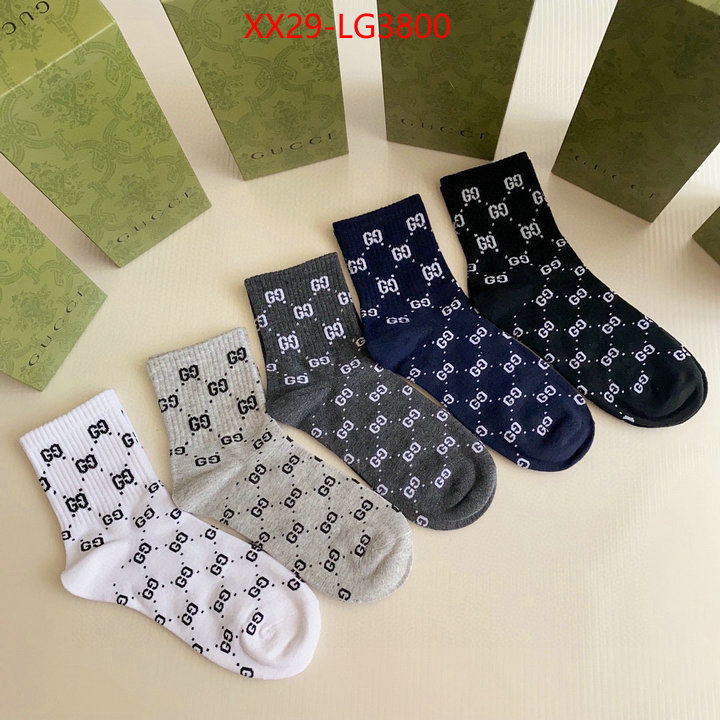 Sock-Gucci china sale ID: LG3800 $: 29USD