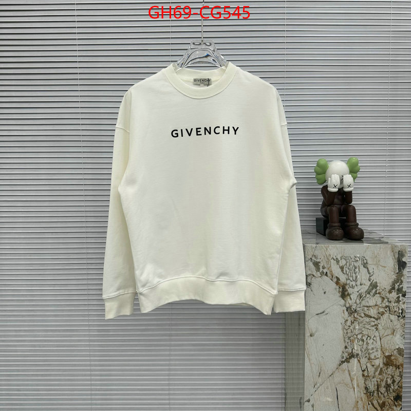 Clothing-Givenchy wholesale designer shop ID: CG545 $: 69USD