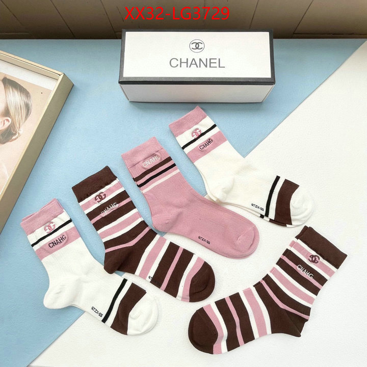 Sock-Chanel buy best quality replica ID: LG3729 $: 32USD