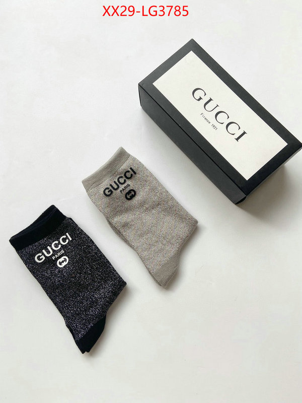 Sock-Gucci luxury cheap ID: LG3785 $: 29USD
