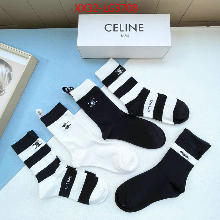 Sock-CELINE buy replica ID: LG3708 $: 32USD