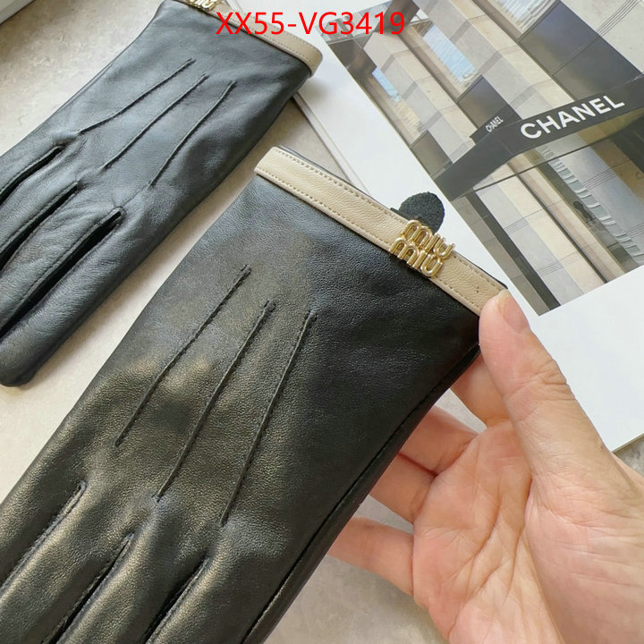 Gloves-Miu Miu top brands like ID: VG3419 $: 55USD