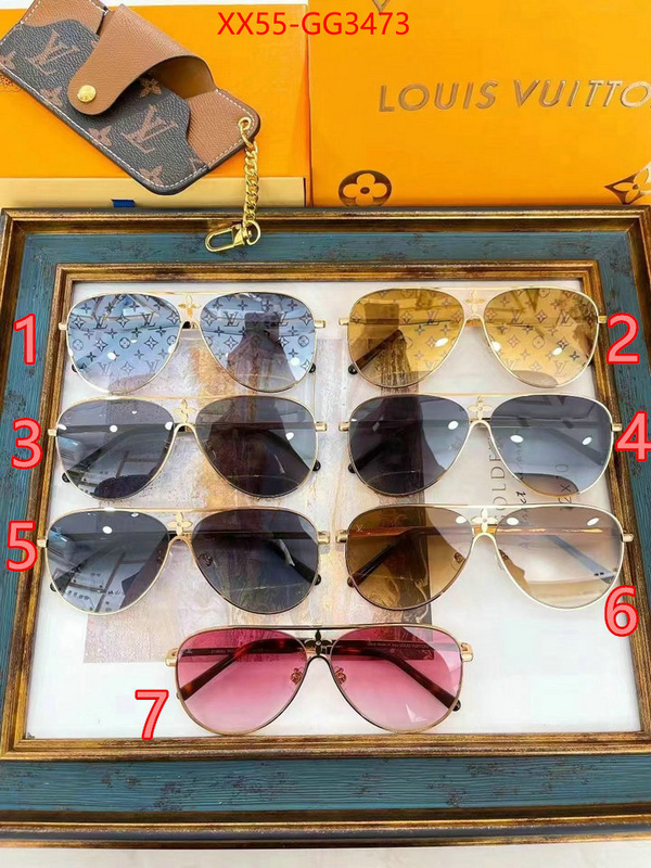 Glasses-LV replica how can you ID: GG3473 $: 55USD